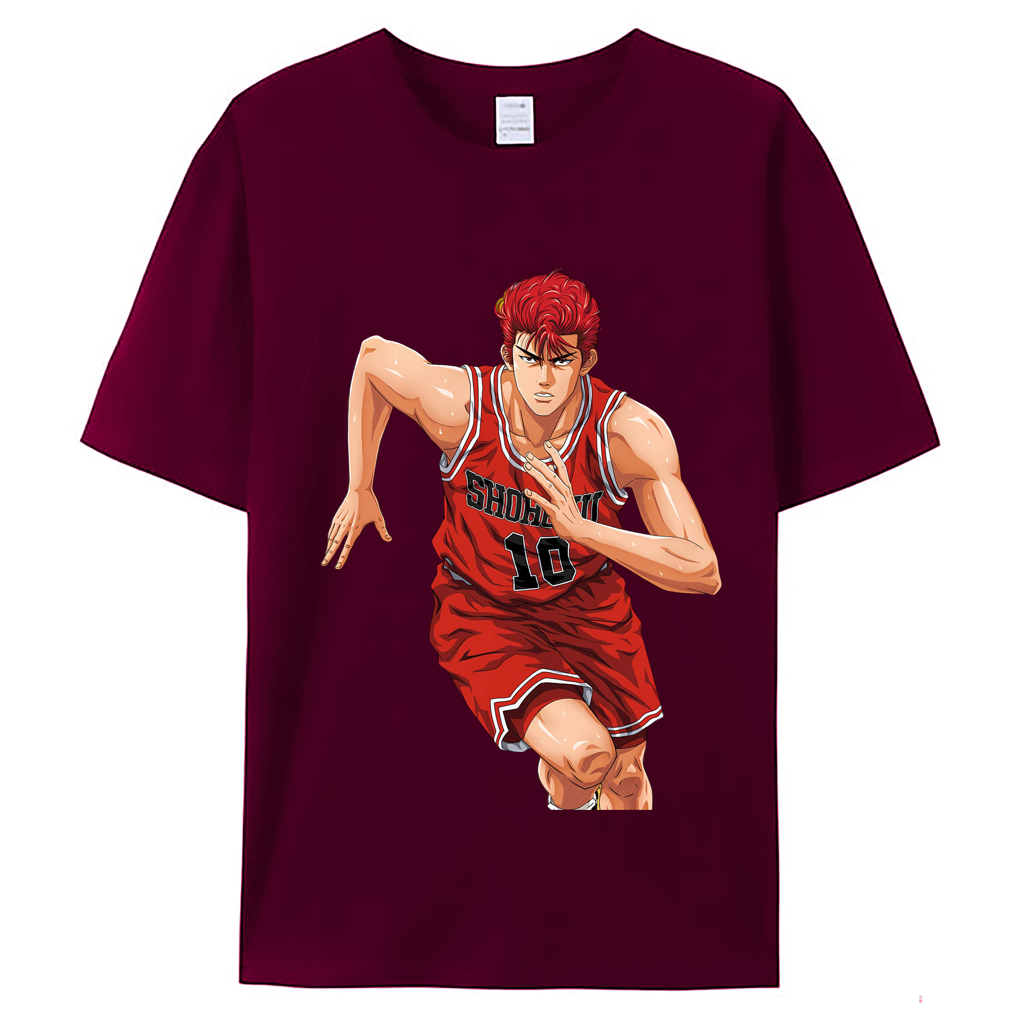 （画像用） SLAM DUNK／スラムダンク レディースカジュアルプリントTシャツ（綿100％）